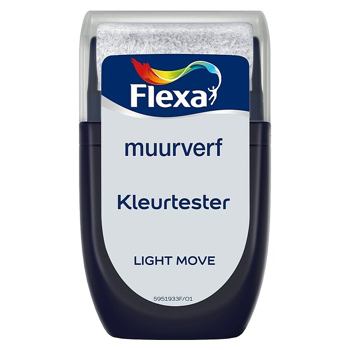 Flexa Creations Kleurtester Muurverf Light Move (Light Move, Mat, 30 ml) | BAUHAUS