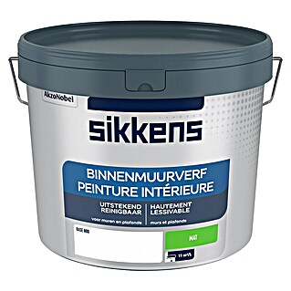 Sikkens Muurverf Mat Base N00 (Wit, Mat, 9,3 l)