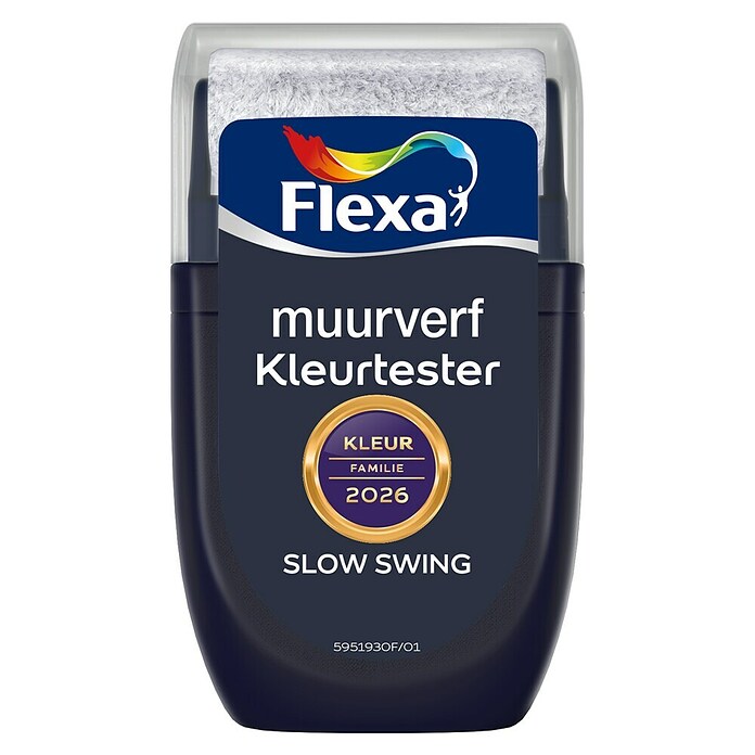 Flexa Creations Kleurtester Muurverf Slow Swing (Slow Swing, Mat, 30 ml) | BAUHAUS