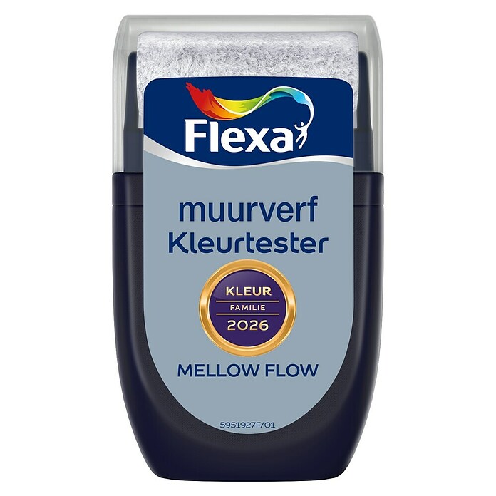 Flexa Creations Kleurtester Muurverf Mellow Flow (Mellow Flow, Mat, 30 ml) | BAUHAUS