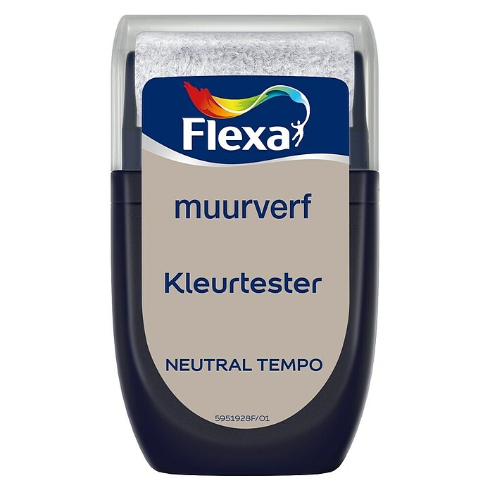 Flexa Creations Kleurtester Muurverf Neutral Tempo (Neutral Tempo, Mat, 30 ml) | BAUHAUS
