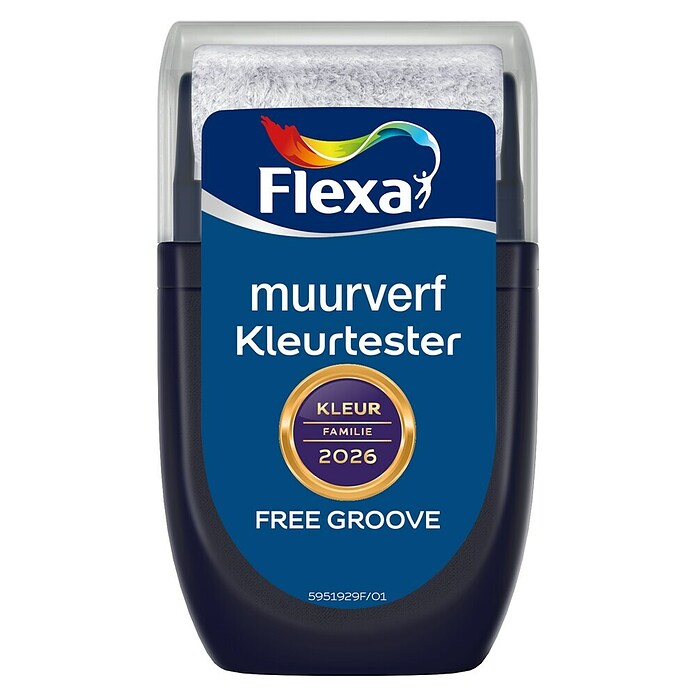 Flexa Creations Kleurtester Muurverf Free Groove (Free Groove, Mat, 30 ml) | BAUHAUS