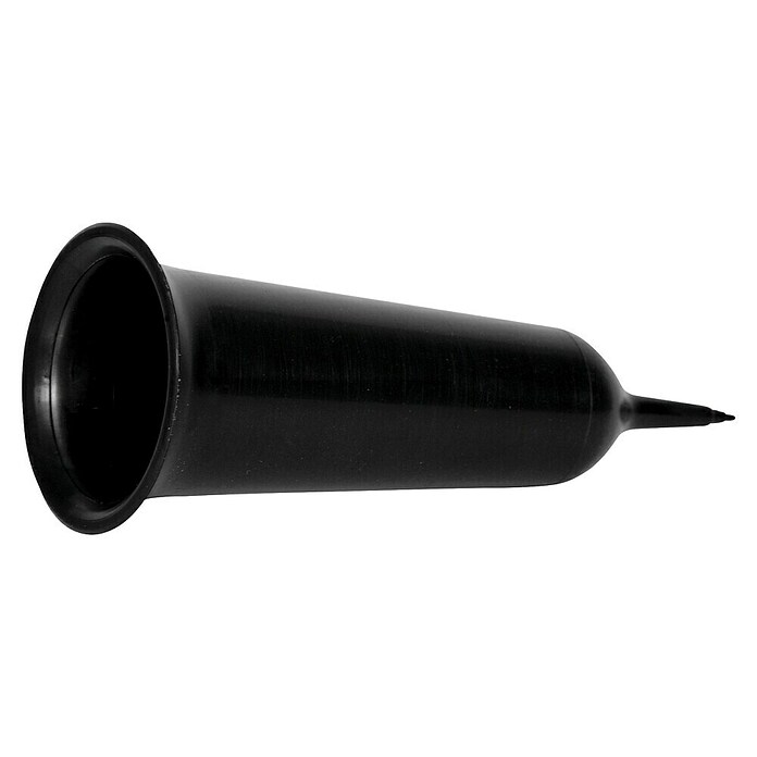 Uložak za vazu sa šiljkom  (26 cm, Crna, Plastika) | BAUHAUS