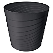 Cvetlični lonec Swing  (Zunanje dimenzije (Ø x V): 40 cm x 35 mm, Plastika, Antracit) | 8444 - Kunststoff Pflanzgefäße | IAKB - Gefäße Outdoor | IAK - Gefässe,Deko outdoor, Zeitschriften | IA - Gartenhartware | I - Stadtgarten | BAUHAUS