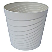 Cvetlični lonec Swing  (Zunanje dimenzije (Ø x V): 18 cm x 17 mm, Plastika, Bela) | 8444 - Kunststoff Pflanzgefäße | IAKB - Gefäße Outdoor | IAK - Gefässe,Deko outdoor, Zeitschriften | IA - Gartenhartware | I - Stadtgarten | BAUHAUS