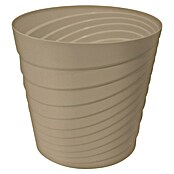 Cvetlični lonec Swing  (Zunanje dimenzije (Ø x V): 22 x 21 cm, Plastika, Mocca) | 8444 - Kunststoff Pflanzgefäße | IAKB - Gefäße Outdoor | IAK - Gefässe,Deko outdoor, Zeitschriften | IA - Gartenhartware | I - Stadtgarten | BAUHAUS
