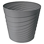Cvetlični lonec Swing  (Zunanje dimenzije (Ø x V): 22 cm x 21 mm, Plastika, Siva) | 8444 - Kunststoff Pflanzgefäße | IAKB - Gefäße Outdoor | IAK - Gefässe,Deko outdoor, Zeitschriften | IA - Gartenhartware | I - Stadtgarten | BAUHAUS
