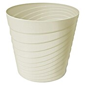 Tegla za cvijeće Swing  (Vanjska dimenzija (ø x V): 14 cm x 13 mm, Plastika, Bijela) | BAUHAUS