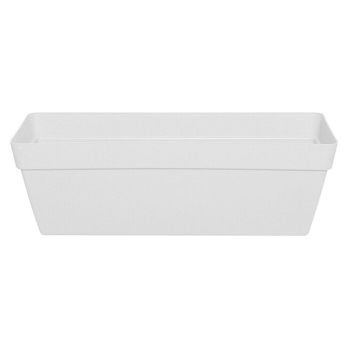 Žardinjera za biljke Melrose Esprit  (Vanjska dimenzija (D x Š x V): 50 x 20 x 20 cm, Plastika, Bijela) | BAUHAUS