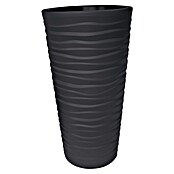 Okrogli stebrasti cvetlični lonec  (Zunanje dimenzije (Ø x V): 40 x 75 cm, Plastika, Antracit) | 8441 - Übertöpfe Kunststoff | IAKA - Gefäße Indoor | IAK - Gefässe,Deko outdoor, Zeitschriften | IA - Gartenhartware | I - Stadtgarten | BAUHAUS