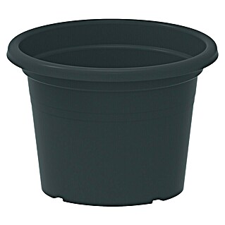 Cvetlični lonec Cilinder (Zunanje dimenzije (Ø x V): 30 x 21 cm, Plastika, Antracit)