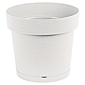 Tegla za cvijeće Melrose Glamour  (Vanjska dimenzija (ø x V): 30 x 25,5 cm, Plastika, Bijela) | BAUHAUS