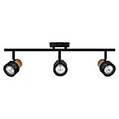 Osram Foco de pared Cork (10,2 W, L x An x Al: 57,7 x 10 x 13,6 cm, Negro, GU10, 3 ud.) | BAUHAUS