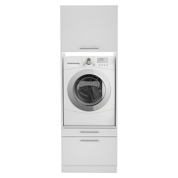 Respekta Wasmachinekast (l x b: 67,6 x 234,8 cm, Wit) | BAUHAUS