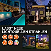 Osram Solar-Außenwandleuchte Endura Flood (10 W, 19,4 x 6,7 x 31,3 cm, Kaltweiß) | BAUHAUS