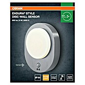 Osram LED zunanja stenska svetilka Endura Disc  (8 W, 24,4 x 20 x 6 cm, Srebrna, IP44) | 3079 - Wandleuchte outdoor mit Bewegungsmelder | CAJA - Outdoorleuchten Hochvolt | CAJ - Outdoorleuchten | CA - Beleuchtung | C - Elektro | BAUHAUS