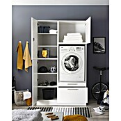 Respekta Waschmaschinenschrank Clara (L x B: 67,6 x 117,4 cm, Weiß, Mit Waschmaschinenschrank & Hochschrank) | BAUHAUS