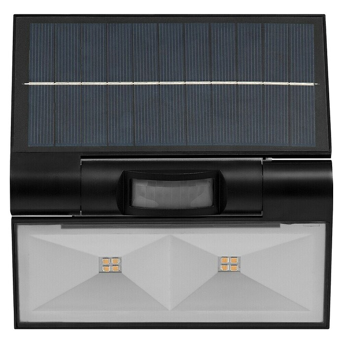 Osram Aplique solar para exterior Endura Flood (2,9 W, L x An x Al: 16 x 11 x 17,2 cm, IP44, 380 lm, Color de luz: Blanco cálido) | BAUHAUS