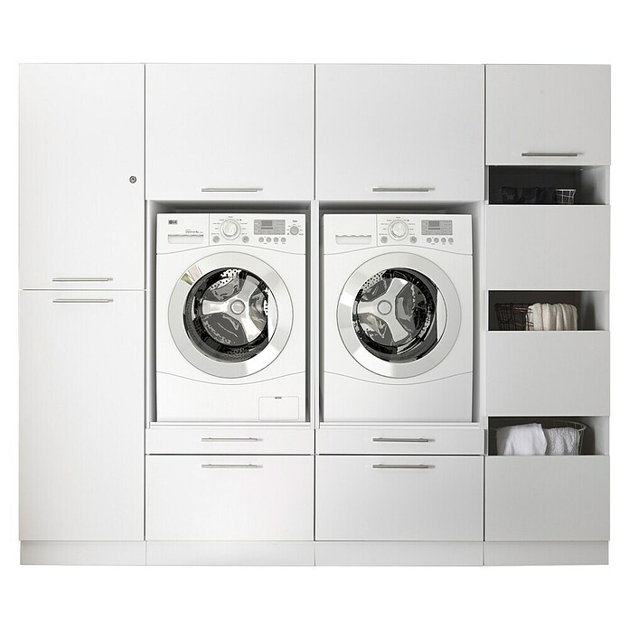 Respekta Wasmachinekast (l x b: 67,6 x 234,8 cm, Wit) | BAUHAUS