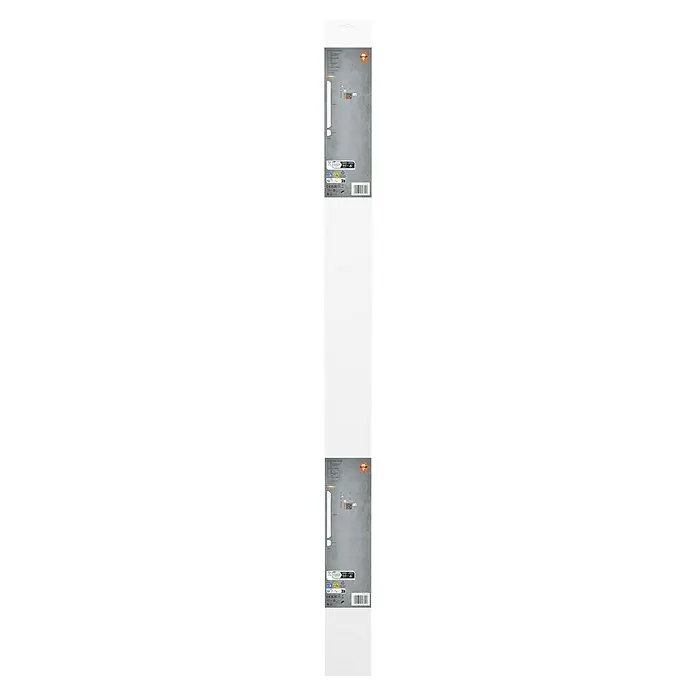 Osram Lámpara fluorescente LED Power Batten - L x An x Al: 120 x 8,2 x 4,8 cm, Color de luz: Blanco cálido, 50 W, 220 V - 240 V - Embalaje del producto que muestra características y certificaciones, ideal para usuarios profesionales.
