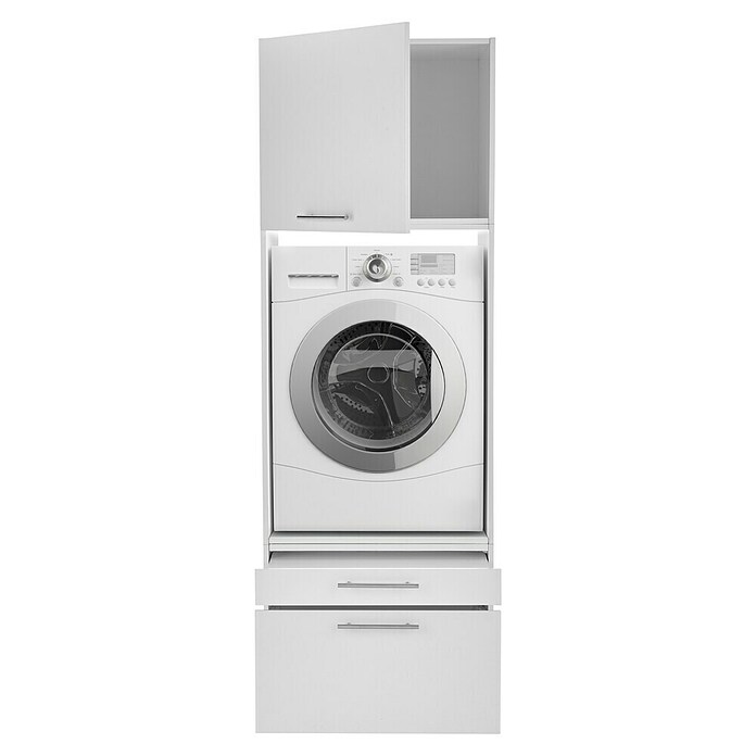 BAZZI Wasmachinekast voor wasmachine, wastafel, wasmachine, badkamer