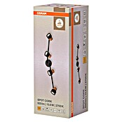 Osram Foco de pared Cork (13,6 W, L x An x Al: 81,3 x 10 x 14,5 cm, Negro, GU10, 4 ud.) | BAUHAUS