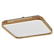 Osram Plafón LED Alicia (24 W, L x An x Al: 39,5 x 39,5 x 6 cm, Marrón, Blanco cálido) | BAUHAUS