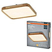 Osram Plafón LED Alicia (24 W, L x An x Al: 39,5 x 39,5 x 6 cm, Marrón, Blanco cálido) | BAUHAUS