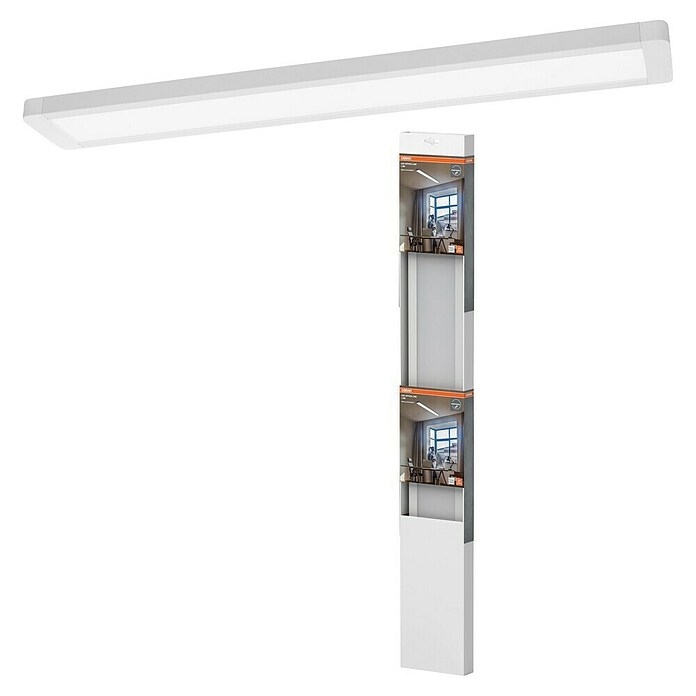 Ledvance Plafón LED Office Line (48 W, L x An x Al: 121,5 x 13 x 2,5 cm, Blanco neutro) | BAUHAUS