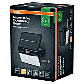 Osram Aplique solar para exterior Endura Flood (2,9 W, L x An x Al: 16 x 11 x 17,2 cm, IP44, 380 lm, Color de luz: Blanco cálido) | BAUHAUS