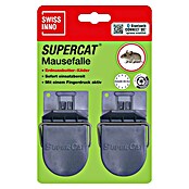 Swissinno SuperCat Mausefalle (Schlagfalle, Kunststoff, 2 Stk.)
