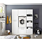 Respekta Waschmaschinenschrank Clara (L x B: 67,6 x 167,4 cm, Weiß, Mit Waschmaschinenschrank, Wäscheschrank & Hochschrank) | BAUHAUS
