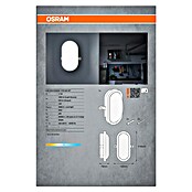 Osram LED zunanja stenska svetilka  (11 W, 216 x 14,3 x 79 cm, Bela, IP54) | 3095 - Kellerlicht | CAKA - Zweckleuchten | CAK - Technisches Licht | CA - Beleuchtung | C - Elektro | BAUHAUS