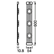 Osram LED svetilka pod omarico Linear Magnet  (Dolžina: 64,5 cm, Hladno bela, 3 kos) | 3096 - Küche/Möbellicht | CAKA - Zweckleuchten | CAK - Technisches Licht | CA - Beleuchtung | C - Elektro | BAUHAUS