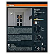 Osram LED zunanja stenska svetilka Endura Disc  (8 W, 24,4 x 20 x 6 cm, Srebrna, IP44) | 3079 - Wandleuchte outdoor mit Bewegungsmelder | CAJA - Outdoorleuchten Hochvolt | CAJ - Outdoorleuchten | CA - Beleuchtung | C - Elektro | BAUHAUS
