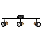 Osram Foco de pared Cork (10,2 W, L x An x Al: 57,7 x 10 x 13,6 cm, Negro, GU10, 3 ud.) | BAUHAUS