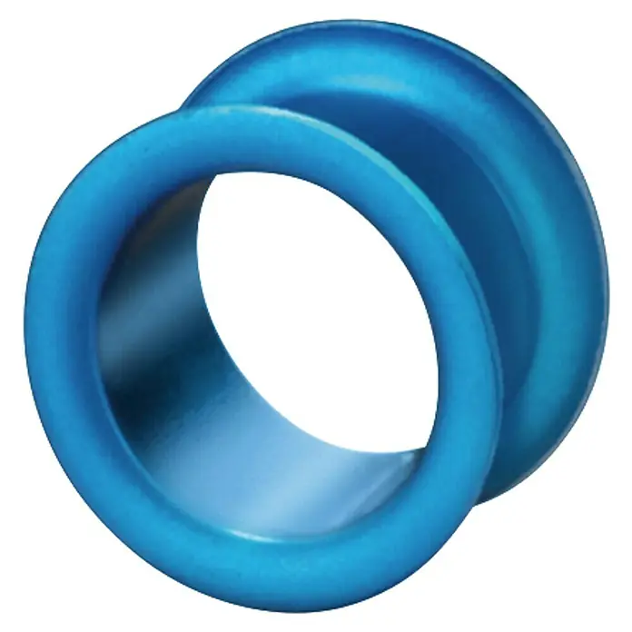 Siemens Neozed-Passeinsatz Sentron 5SH5025 - 25 A, Größe: D02, 10 Stk. - Blaue Silikon-Tunnel-Ohrringe mit doppelter ausgestellter Form zur Ohrläppchen-Dehnung, ein modernes Piercing-Schmuckstück.