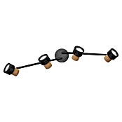 Osram Foco de pared Cork (13,6 W, L x An x Al: 81,3 x 10 x 14,5 cm, Negro, GU10, 4 ud.) | BAUHAUS