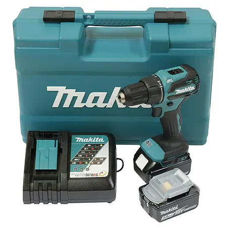 Makita LXT 18V Akku-Schlagbohrschrauber DHP490RFX3