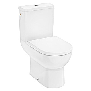 Hansgrohe Staand toiletset GladeLake S 640 (Softclose, Zonder spoelrand, Wit)