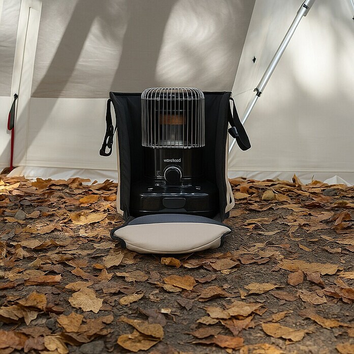 Toyotomi Estufa de parafina portátil KR-47 (4,7 kW, Volumen del depósito: 7,5 l, Negro) | BAUHAUS