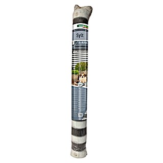 Windhager Balkonska zastirka Sylt (Sivo bela, 5 x 0,9 m)