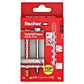 Fischer Taco universal HybridPower (Ø x L: 10 x 90 mm, Metal, 4 ud., SW 13, Tornillo con cabeza hexagonal) | BAUHAUS