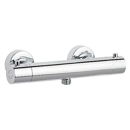 SCHÖNER WOHNEN-Kollektion  Brausegarnitur Dusch-Thermostat Dicu Eco-Stop Chrom