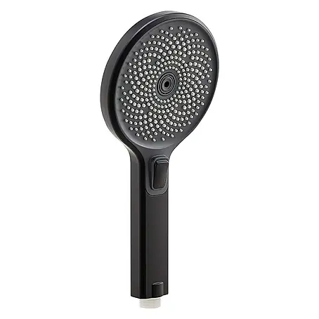 SCHÖNER WOHNEN-Kollektion  Brausegarnitur Handbrause Biella Wassersparend Mattschwarz