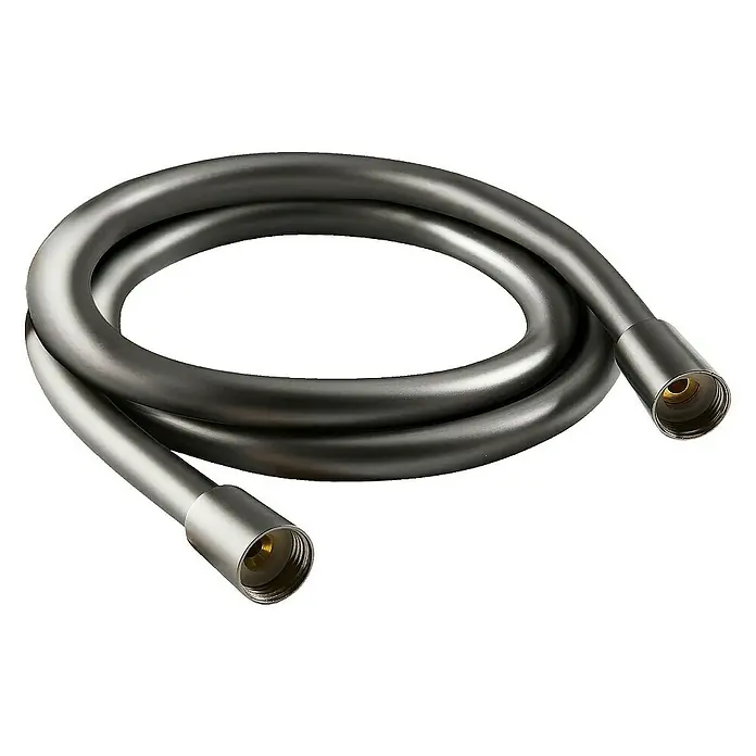 SCHÖNER WOHNEN-Kollektion Brausegarnitur Brauseschlauch Tesko mit Verdrehschutz 175 cm Industrial - Grau - Flexibler Brauseschlauch in Silber mit robusten Endstücken für eine einfache Installation und lange Lebensdauer.