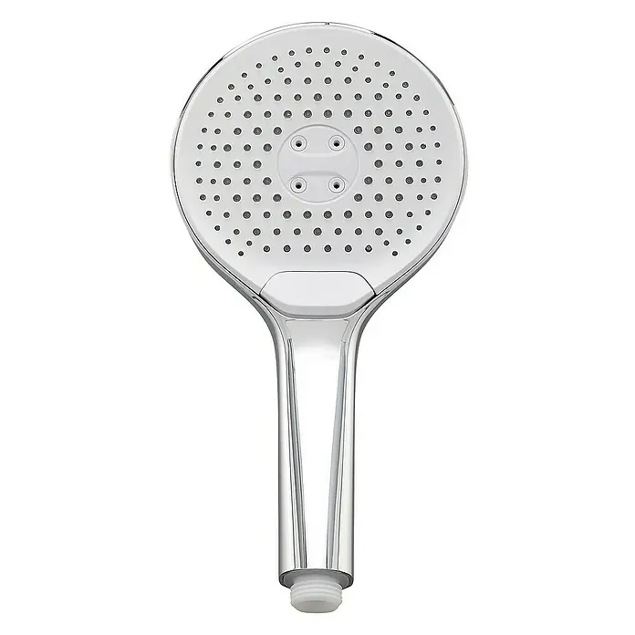SCHÖNER WOHNEN-Kollektion Brausegarnitur Handbrause Glaia Wassersparend Chrom - Art Strahl: Regenstrahl, Regen-Mix-Strahl und Massagestrahl, Chrom - Dieser Duschkopf bietet ein modernes Design mit vielen Düsen für ein angenehmes Duscherlebnis. Chrom-Finish sorgt für Eleganz.