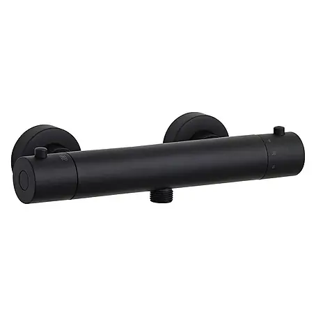 SCHÖNER WOHNEN-Kollektion  Brausegarnitur Dusch-Thermostat Dicu Eco-Stop Mattschwarz
