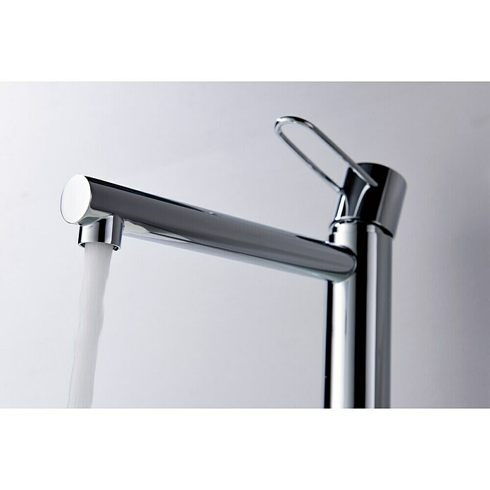 Imex Milos Grifo de lavabo (Cromo, Brillante)