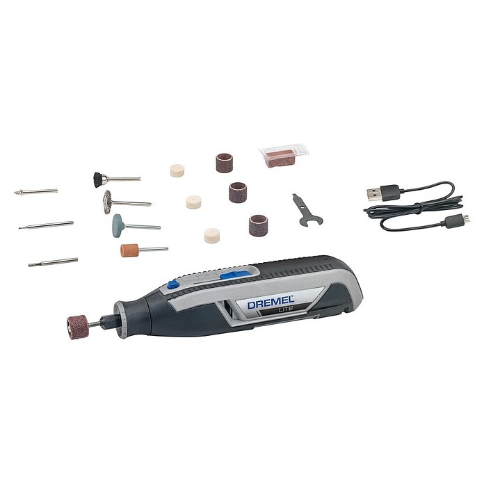 Dremel Akumulatorski višenamjenski alat (3,6 V, Litij-ionska, 2 Ah, Broj baterija: 1 baterija, Broj okretaja pri praznom hodu: 8.000 okr/min - 25.000 okr/min)